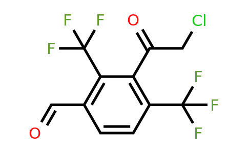 1805587-15-8 | 2',6'-Bis(trifluoromethyl)-3'-formylphenacyl chloride