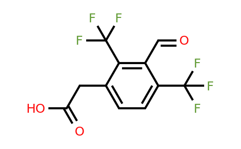 1805587-33-0 | 2,4-Bis(trifluoromethyl)-3-formylphenylacetic acid