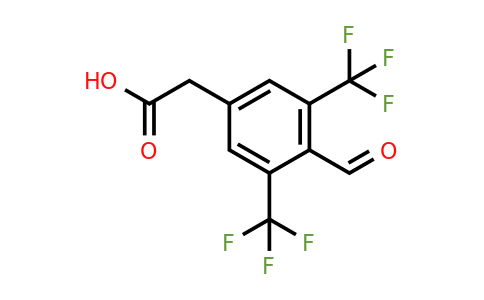 1805587-47-6 | 3,5-Bis(trifluoromethyl)-4-formylphenylacetic acid
