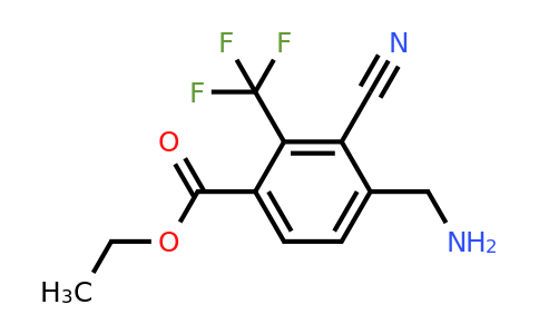 1805587-50-1 | Ethyl 4-aminomethyl-3-cyano-2-(trifluoromethyl)benzoate
