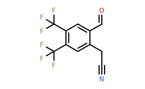 1805587-80-7 | 4,5-Bis(trifluoromethyl)-2-formylphenylacetonitrile