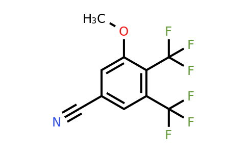 1805587-90-9 | 2,3-Bis(trifluoromethyl)-5-cyanoanisole