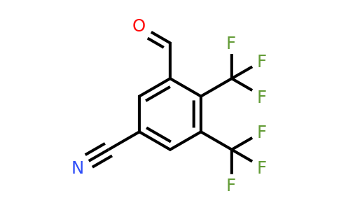 1805587-96-5 | 2,3-Bis(trifluoromethyl)-5-cyanobenzaldehyde
