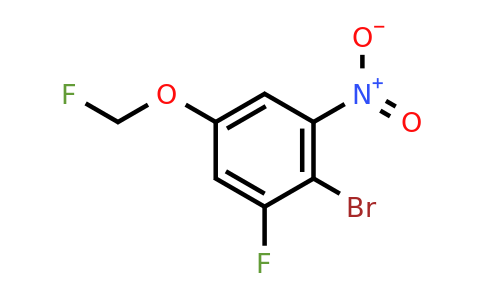 1805588-01-5 | 1-Bromo-2-fluoro-4-fluoromethoxy-6-nitrobenzene