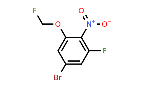 1805588-10-6 | 1-Bromo-3-fluoro-5-fluoromethoxy-4-nitrobenzene