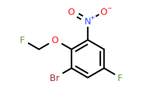 1805588-17-3 | 1-Bromo-5-fluoro-2-fluoromethoxy-3-nitrobenzene