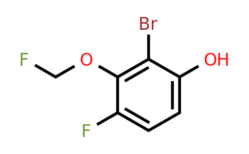 1805588-25-3 | 2-Bromo-4-fluoro-3-(fluoromethoxy)phenol