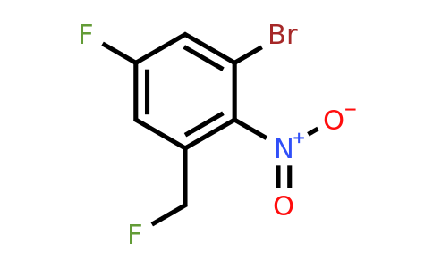 1805588-55-9 | 1-Bromo-5-fluoro-3-fluoromethyl-2-nitrobenzene
