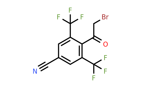 1805588-73-1 | 2',6'-Bis(trifluoromethyl)-4'-cyanophenacyl bromide