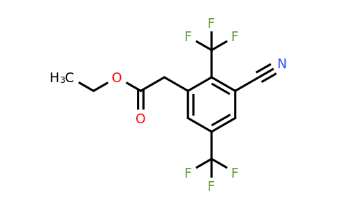 1805589-08-5 | Ethyl 2,5-bis(trifluoromethyl)-3-cyanophenylacetate