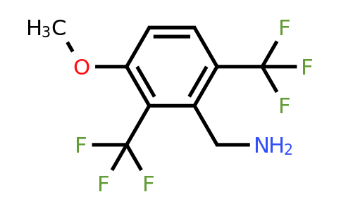1805589-38-1 | 2,6-Bis(trifluoromethyl)-3-methoxybenzylamine