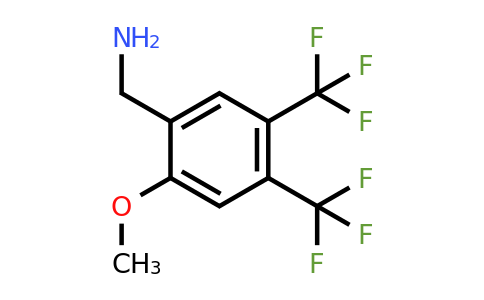 1805589-41-6 | 4,5-Bis(trifluoromethyl)-2-methoxybenzylamine