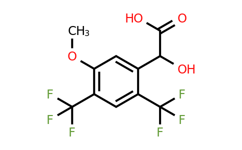 1805589-52-9 | 2,4-Bis(trifluoromethyl)-5-methoxymandelic acid