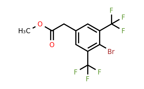1805589-58-5 | Methyl 3,5-bis(trifluoromethyl)-4-bromophenylacetate