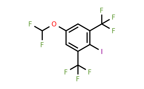 1805589-65-4 | 1,3-Bis(trifluoromethyl)-5-(difluoromethoxy)-2-iodobenzene