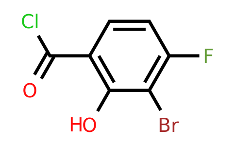 1805589-71-2 | 3-Bromo-4-fluoro-2-hydroxybenzoyl chloride