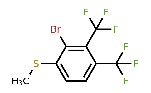 1805589-78-9 | 3,4-Bis(trifluoromethyl)-2-bromothioanisole