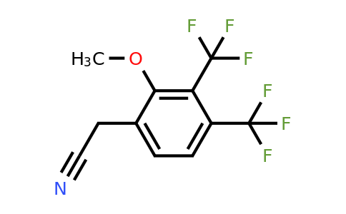 1805589-90-5 | 3,4-Bis(trifluoromethyl)-2-methoxyphenylacetonitrile
