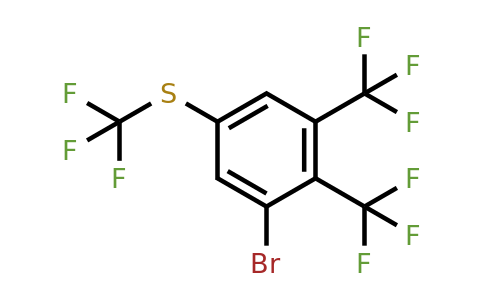 1805590-06-0 | 3,4-Bis(trifluoromethyl)-5-bromo(trifluoromethylthio)benzene