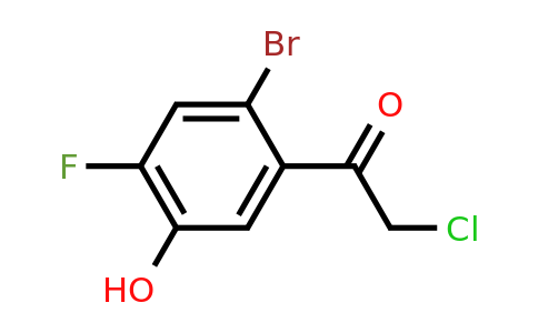 1805590-37-7 | 2'-Bromo-4'-fluoro-5'-hydroxyphenacyl chloride
