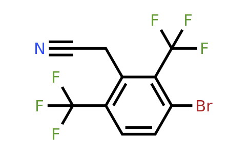 1805590-54-8 | 2,6-Bis(trifluoromethyl)-3-bromophenylacetonitrile
