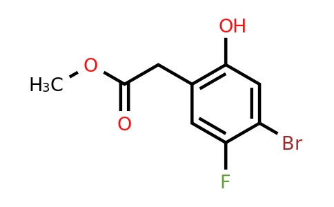 1805590-73-1 | Methyl 4-bromo-5-fluoro-2-hydroxyphenylacetate