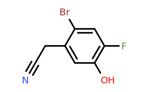 1805590-81-1 | 2-Bromo-4-fluoro-5-hydroxyphenylacetonitrile