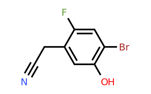 1805590-86-6 | 4-Bromo-2-fluoro-5-hydroxyphenylacetonitrile