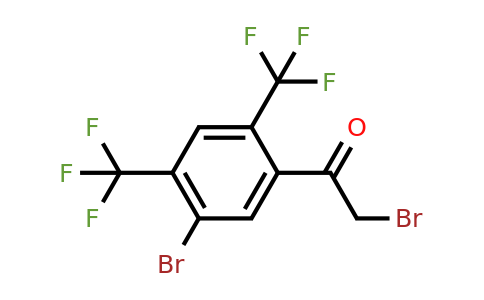 1805590-96-8 | 2',4'-Bis(trifluoromethyl)-5'-bromophenacyl bromide