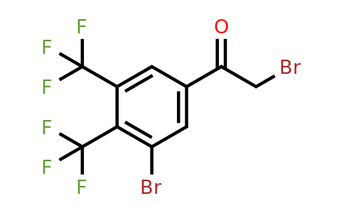 1805590-99-1 | 3',4'-Bis(trifluoromethyl)-5'-bromophenacyl bromide