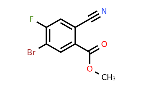 1805591-15-4 | Methyl 5-bromo-2-cyano-4-fluorobenzoate