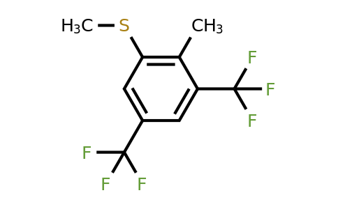 1805591-16-5 | 3,5-Bis(trifluoromethyl)-2-(methyl)thioanisole