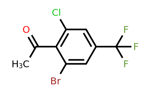 1805591-35-8 | 2'-Bromo-6'-chloro-4'-(trifluoromethyl)acetophenone