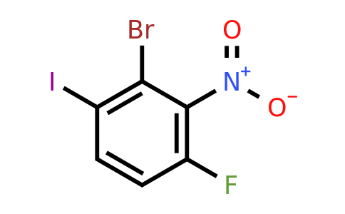 1805591-36-9 | 1-Bromo-3-fluoro-6-iodo-2-nitrobenzene