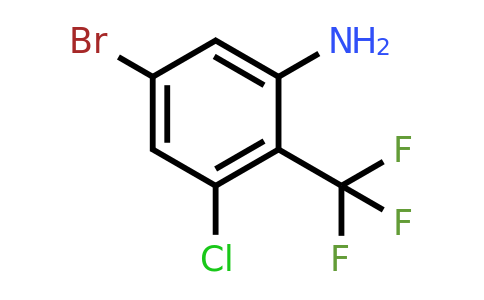 1805591-48-3 | 5-Bromo-3-chloro-2-(trifluoromethyl)aniline