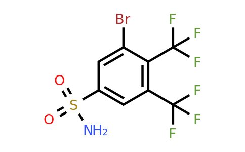 1805591-91-6 | 3,4-Bis(trifluoromethyl)-5-bromobenzenesulfonamide