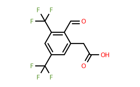 1805592-09-9 | 3,5-Bis(trifluoromethyl)-2-formylphenylacetic acid