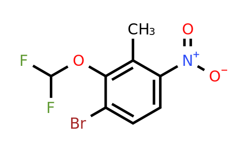 1805592-46-4 | 3-Bromo-2-difluoromethoxy-6-nitrotoluene