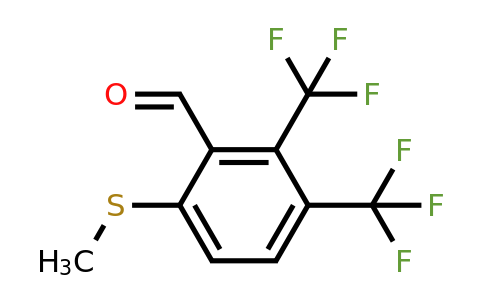 1805592-61-3 | 3,4-Bis(trifluoromethyl)-2-formylthioanisole