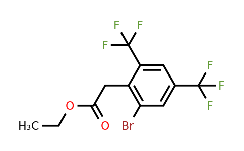 1805592-73-7 | Ethyl 2,4-bis(trifluoromethyl)-6-bromophenylacetate