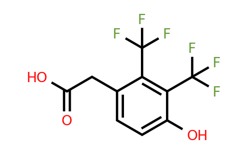 1805592-80-6 | 2,3-Bis(trifluoromethyl)-4-hydroxyphenylacetic acid