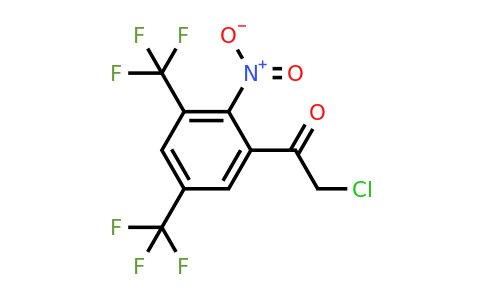 1805593-00-3 | 3',5'-Bis(trifluoromethyl)-2'-nitrophenacyl chloride