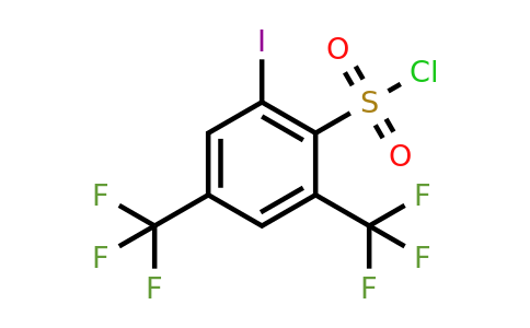 1805593-42-3 | 2,4-Bis(trifluoromethyl)-6-iodobenzenesulfonyl chloride