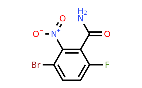 1805593-47-8 | 3-Bromo-6-fluoro-2-nitrobenzamide