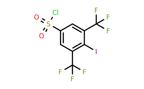 1805593-50-3 | 3,5-Bis(trifluoromethyl)-4-iodobenzenesulfonyl chloride