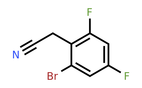 1805594-12-0 | 2-Bromo-4,6-difluorophenylacetonitrile