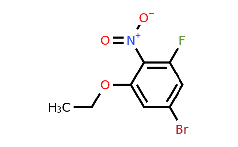 1805594-55-1 | 1-Bromo-3-ethoxy-5-fluoro-4-nitrobenzene
