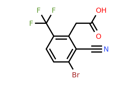 1805595-22-5 | 3-Bromo-2-cyano-6-(trifluoromethyl)phenylacetic acid