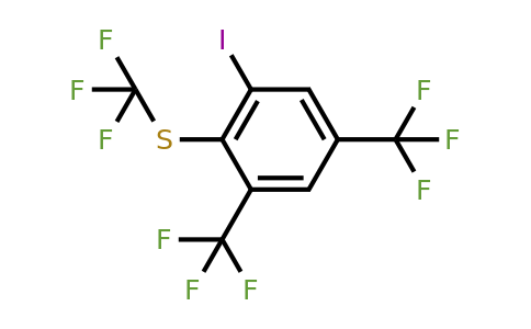 1805595-23-6 | 1,5-Bis(trifluoromethyl)-3-iodo-2-(trifluoromethylthio)benzene