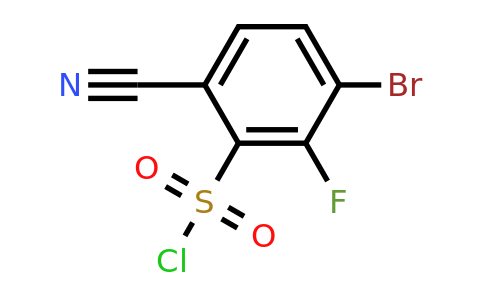 1805595-77-0 | 3-Bromo-6-cyano-2-fluorobenzenesulfonyl chloride